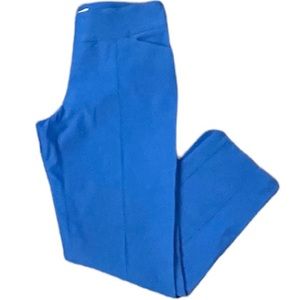 Peck & Peck Petite Women’s Size 10P Ava Ankle Dress Pants. Blue